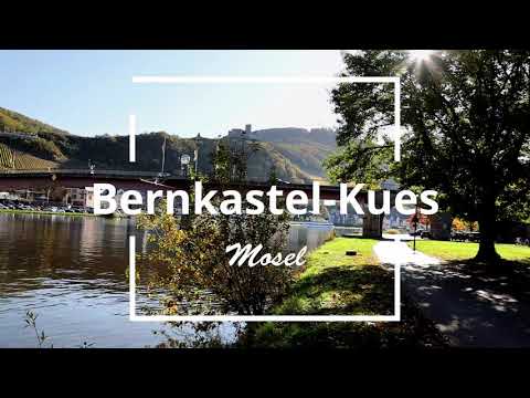 Bernkastel-Kues an der Mosel Flusskilometer 130