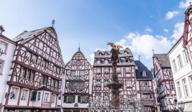 Der Marktplatz von Bernkastel-Kues