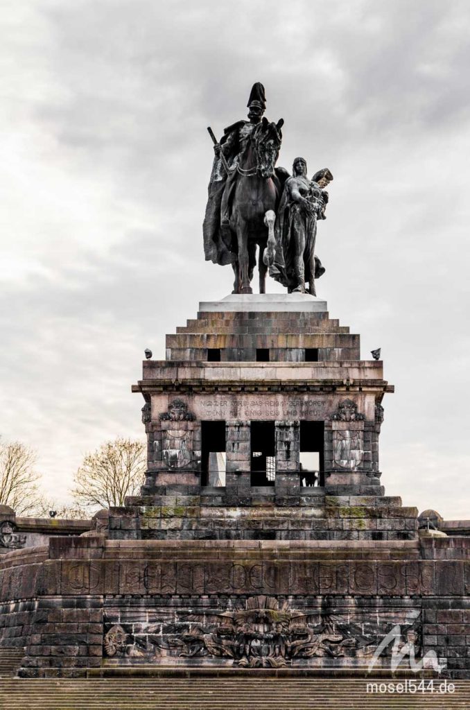 Kaiser-Wilhelm-Denkmal am Deutschen Eck.