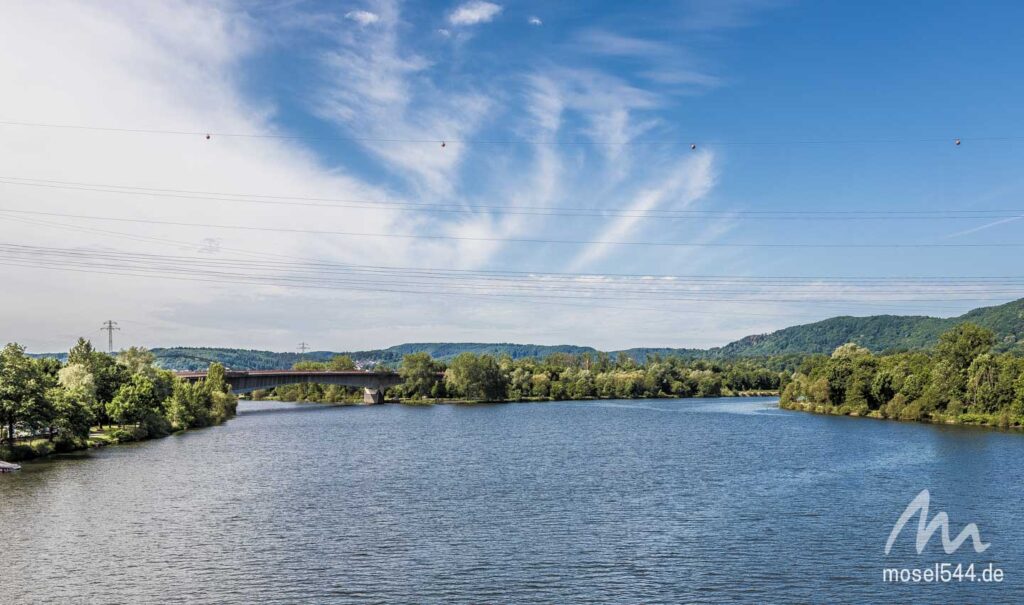 Saarmündung in die Mosel.
